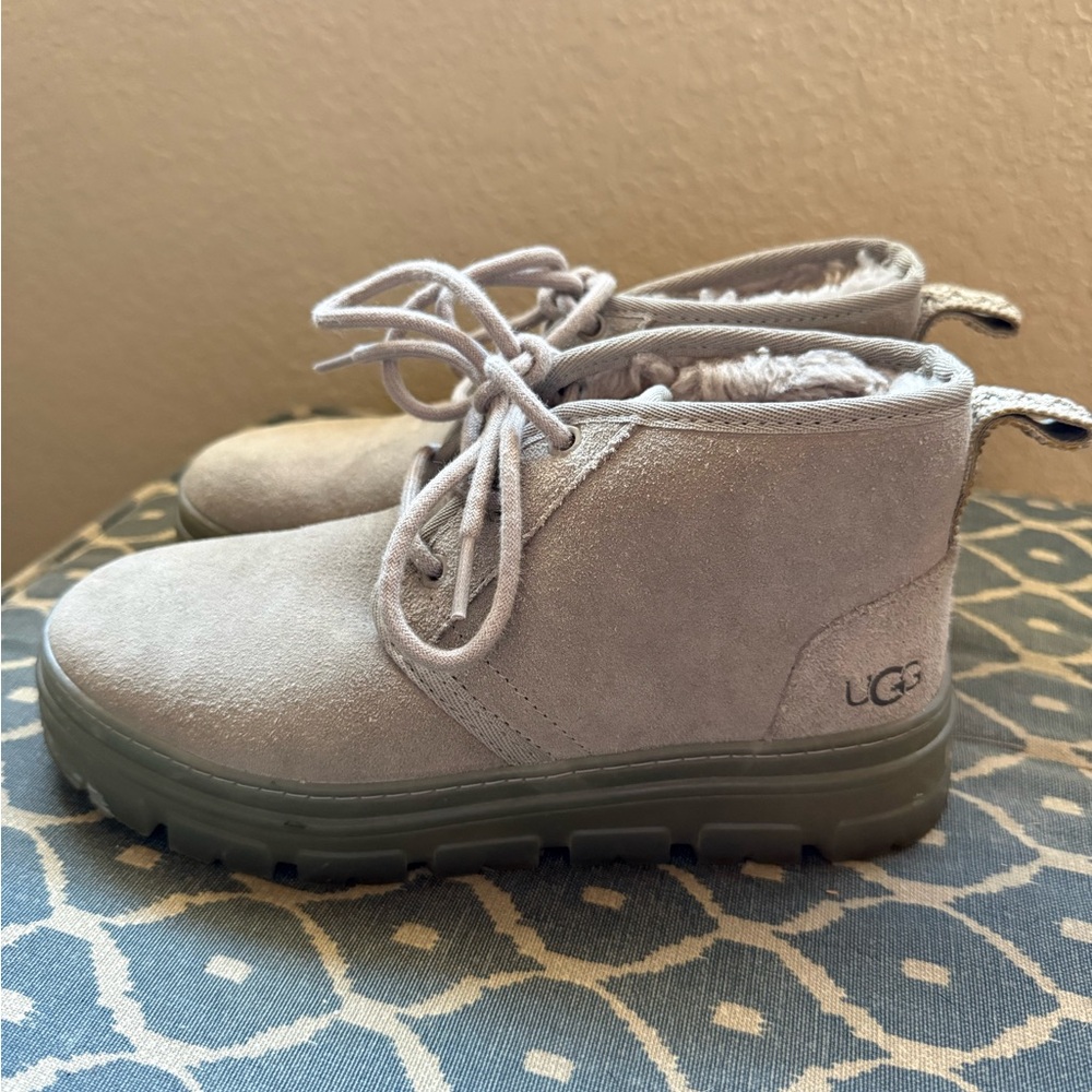 UGG Womens Neumel Boots - Grey/clear - Size 6
